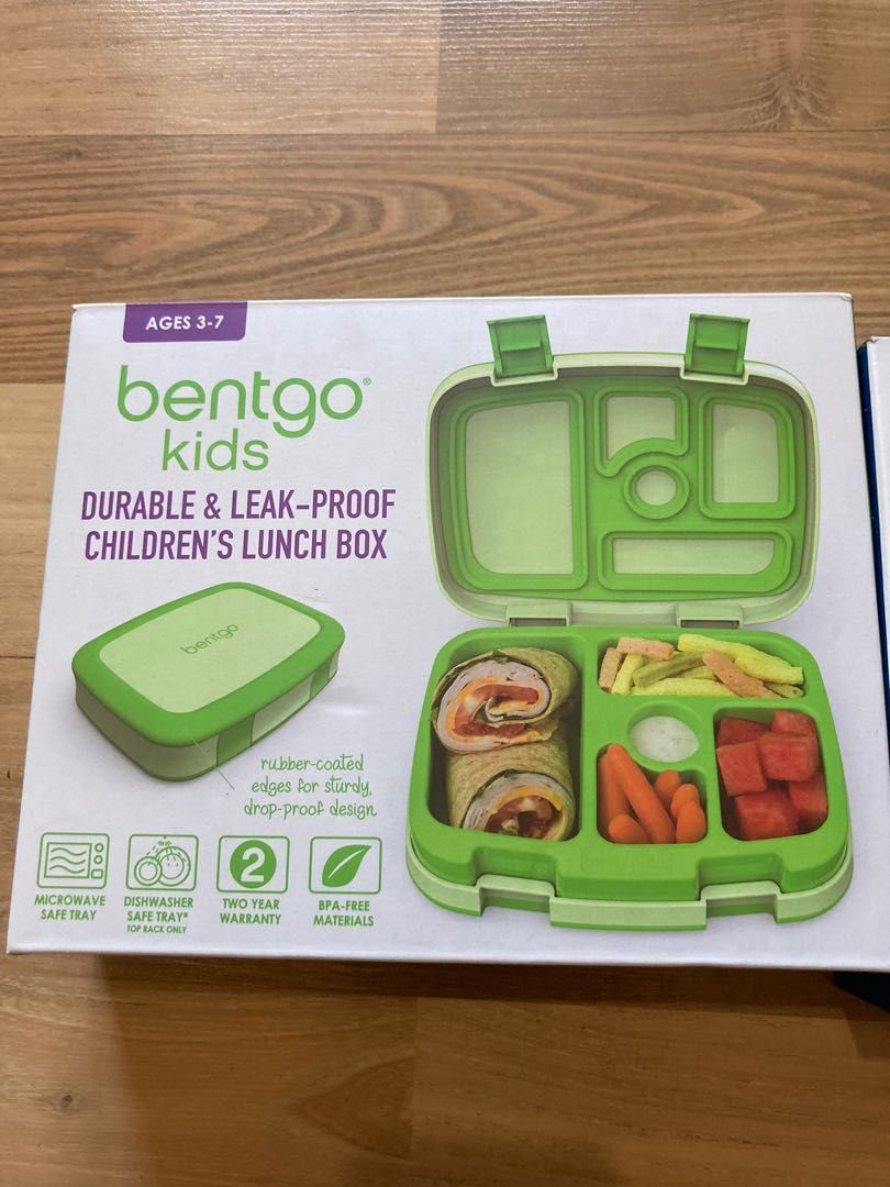 Bentgo Kids Lunch Box Bento Box (Category: Food Organization & Storage) located in Manila. Submitted by chabachaba (Listing ID 1256873007, Image 1). Description: 2600 each 100% authentic #1 LUNCH BOX BRAND: Thoughtfully designed and rigorously tested, there’s no wonder why parents love Bentgo Kids, America’s favorite one-of-a-kind children’s lunch box. It features 5 versatile compartments portioned perfectly for a child’s appetite to encourage a 