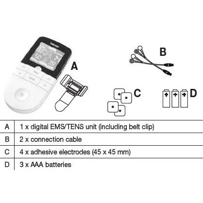 Beurer EM 49 digital TENS/EMS unit, Health & Nutrition, Health Monitors &  Weighing Scales on Carousell