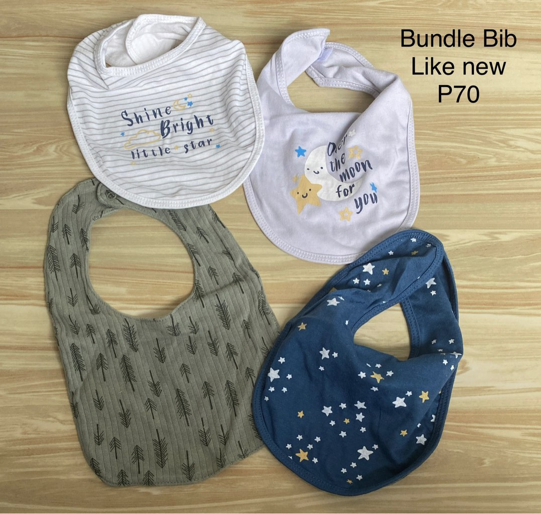 Bibs bundle set, Babies & Kids, Babies & Kids Fashion on Carousell