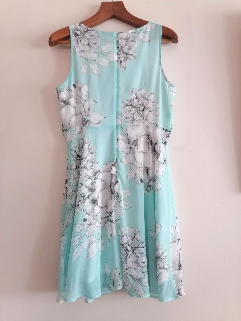 Billie Blossom Blue Floral Dress