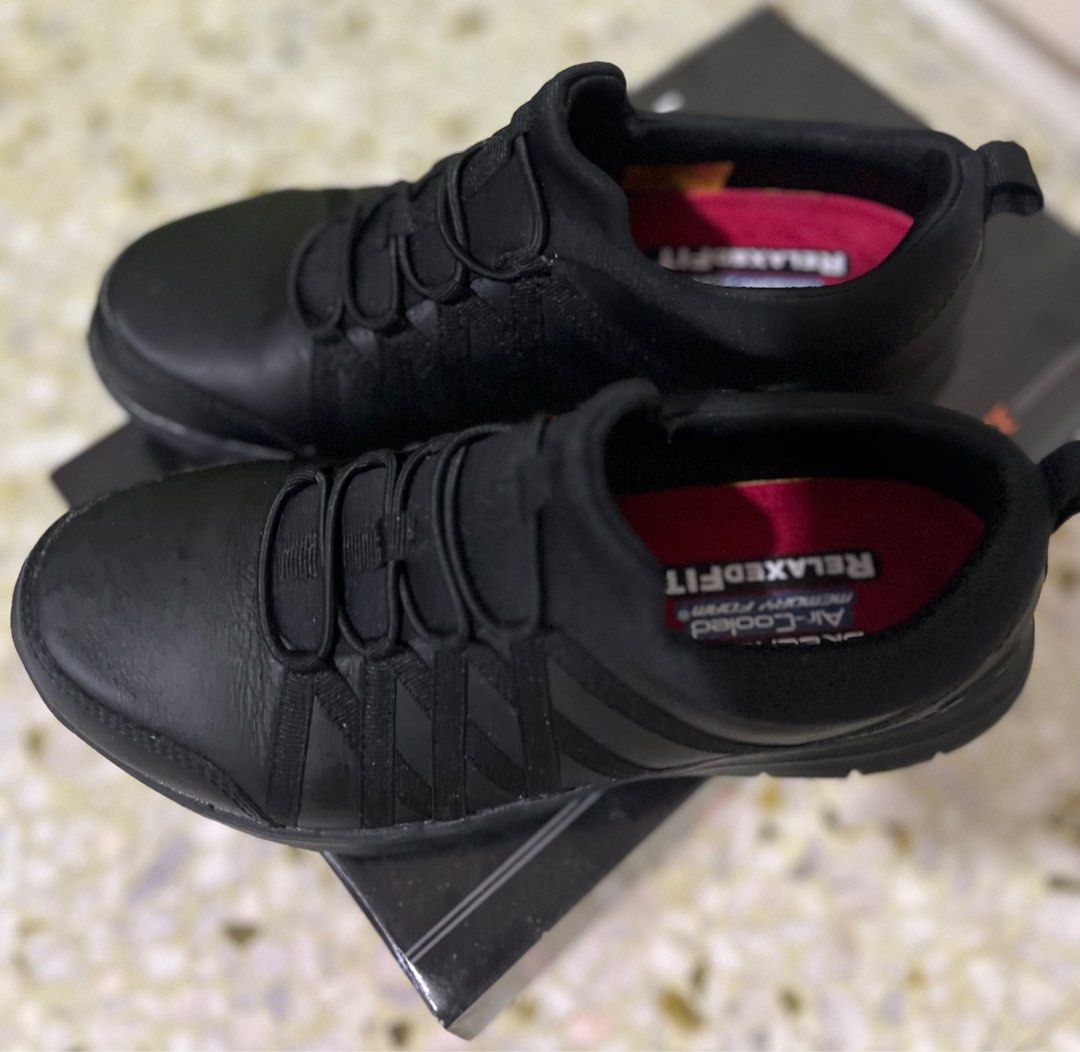 sketcher black shoes