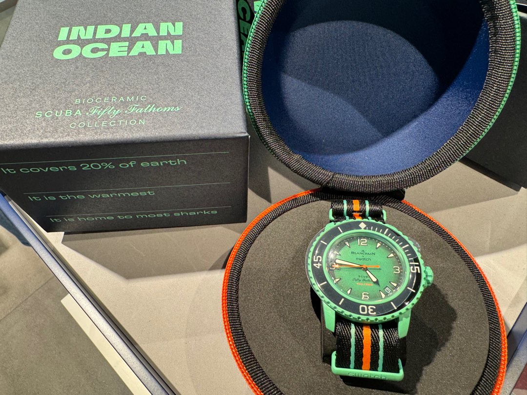 Blancpain 寶珀X Swatch BIOCERAMIC SCUBA FIFTY FATHOMS 50噚