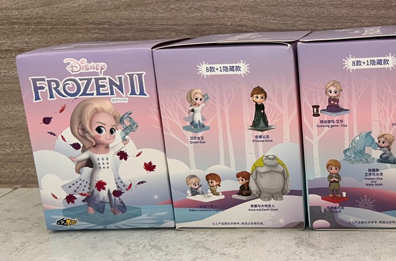 52Toys Disney Frozen II Series Crystal Ball Blind Box Figure Toy HOT