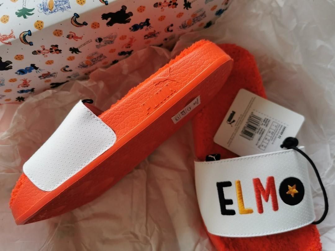 Puma x sesame street slides top