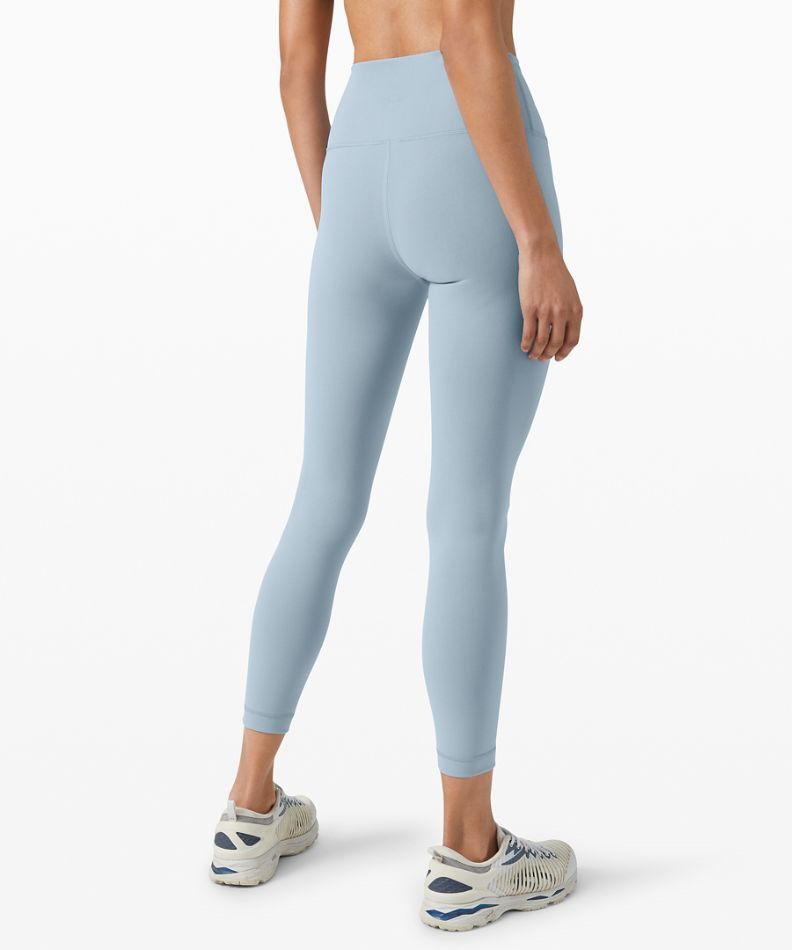 Lululemon Wunder Train 25” in Chambray, Women's Fashion, Activewear on  Carousell