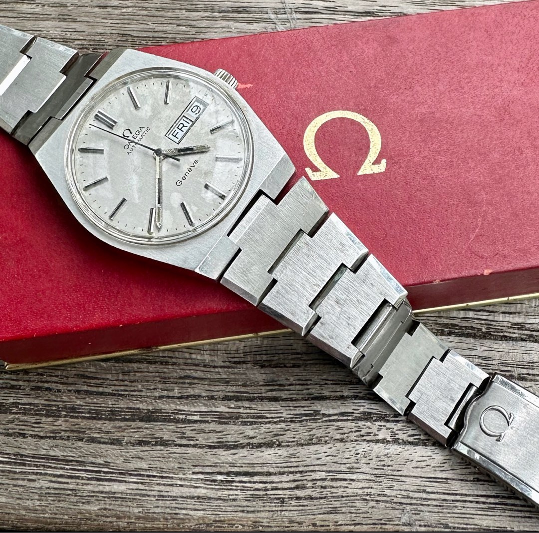 Omega geneve steel sales