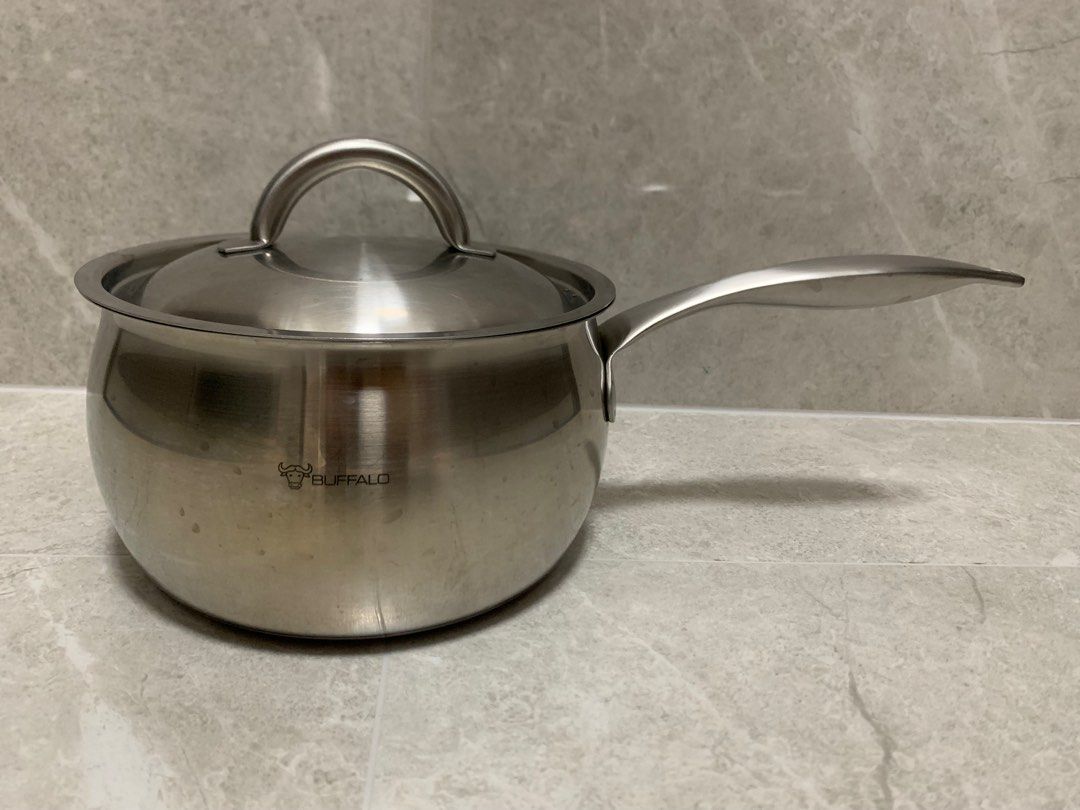 Buffalo Stainless Steel Pot Saucepan