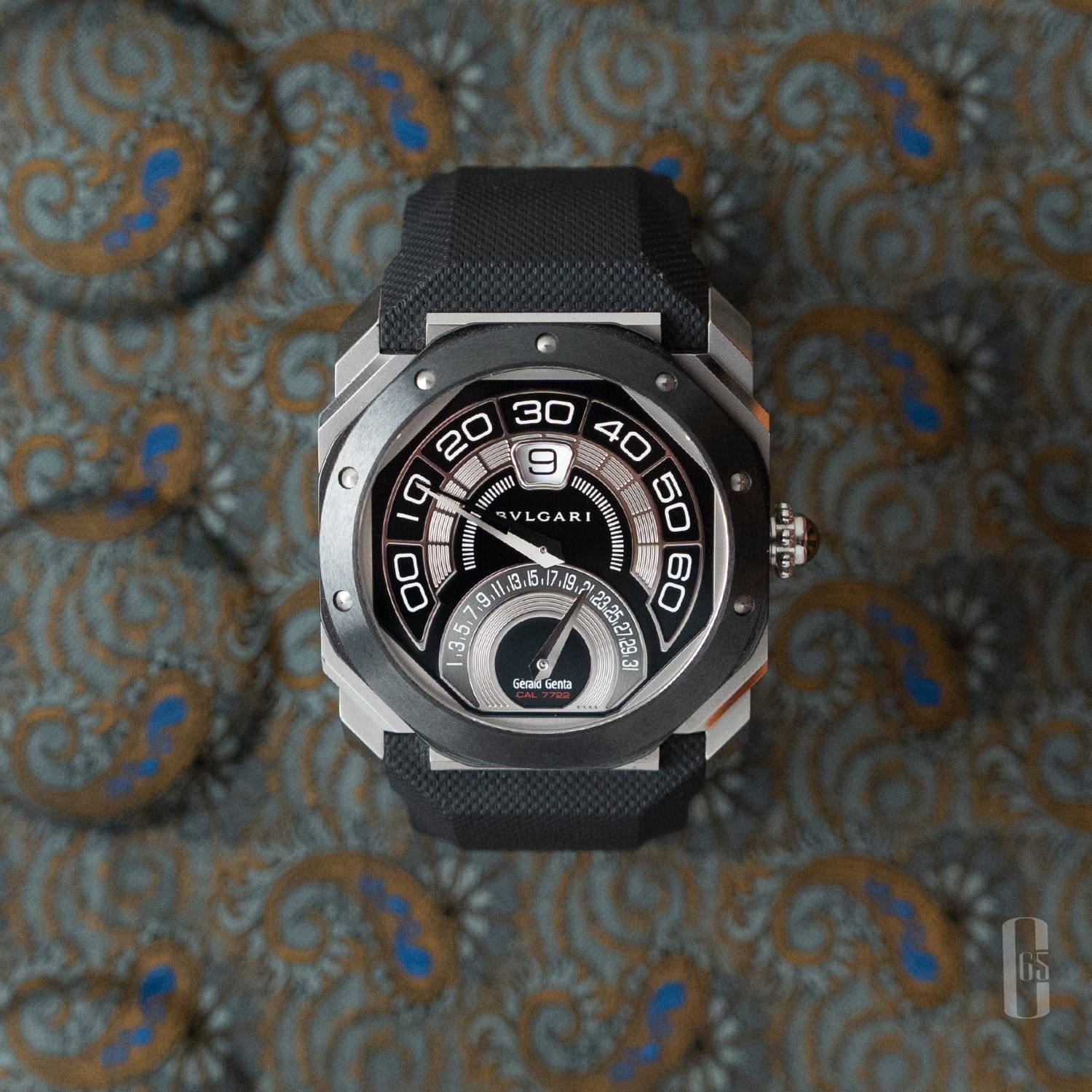 Bulgari Octo Bi Retrograde Jumping Hour by Gerald Genta Luxury