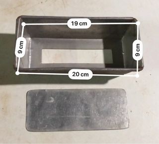 Cake pan rectangular fruit cake banana cake