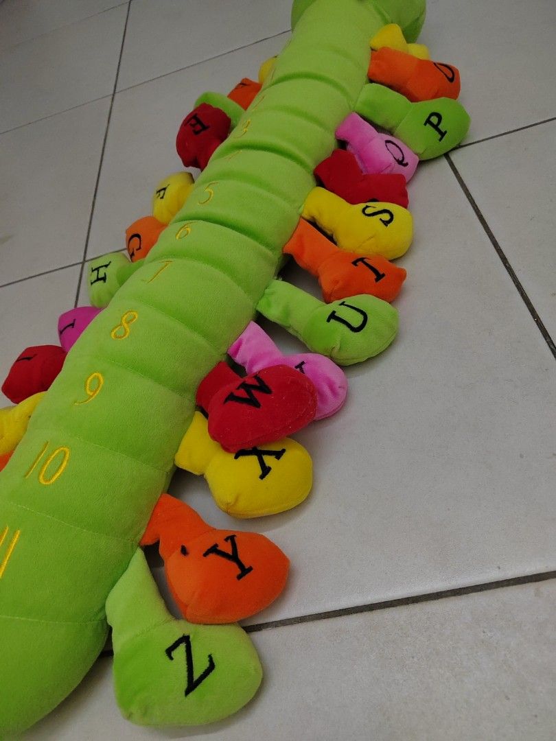 Caterpillar soft toy ABC 123 Babies Kids Infant Playtime