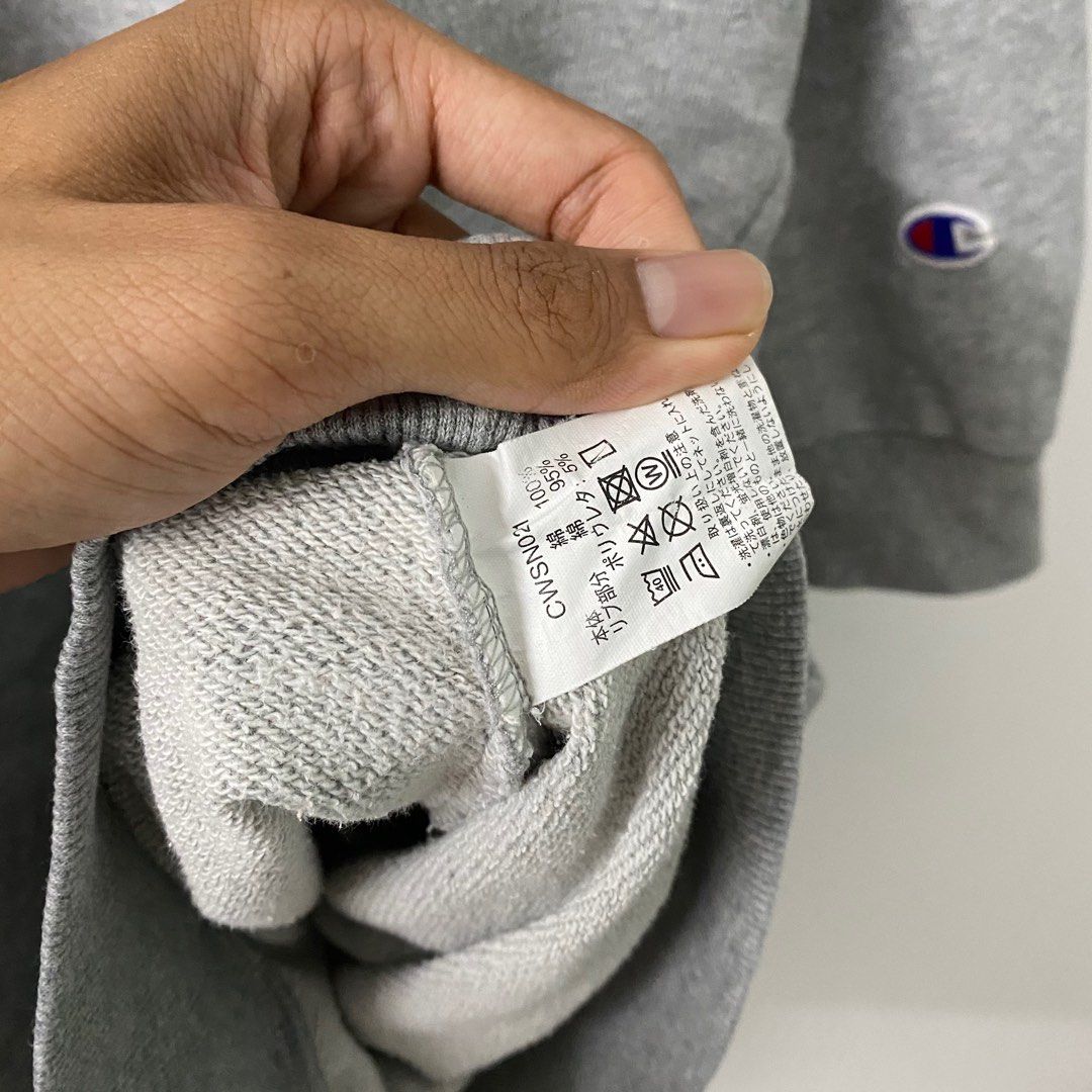 Champion sweater fake vs hot sale real womens
