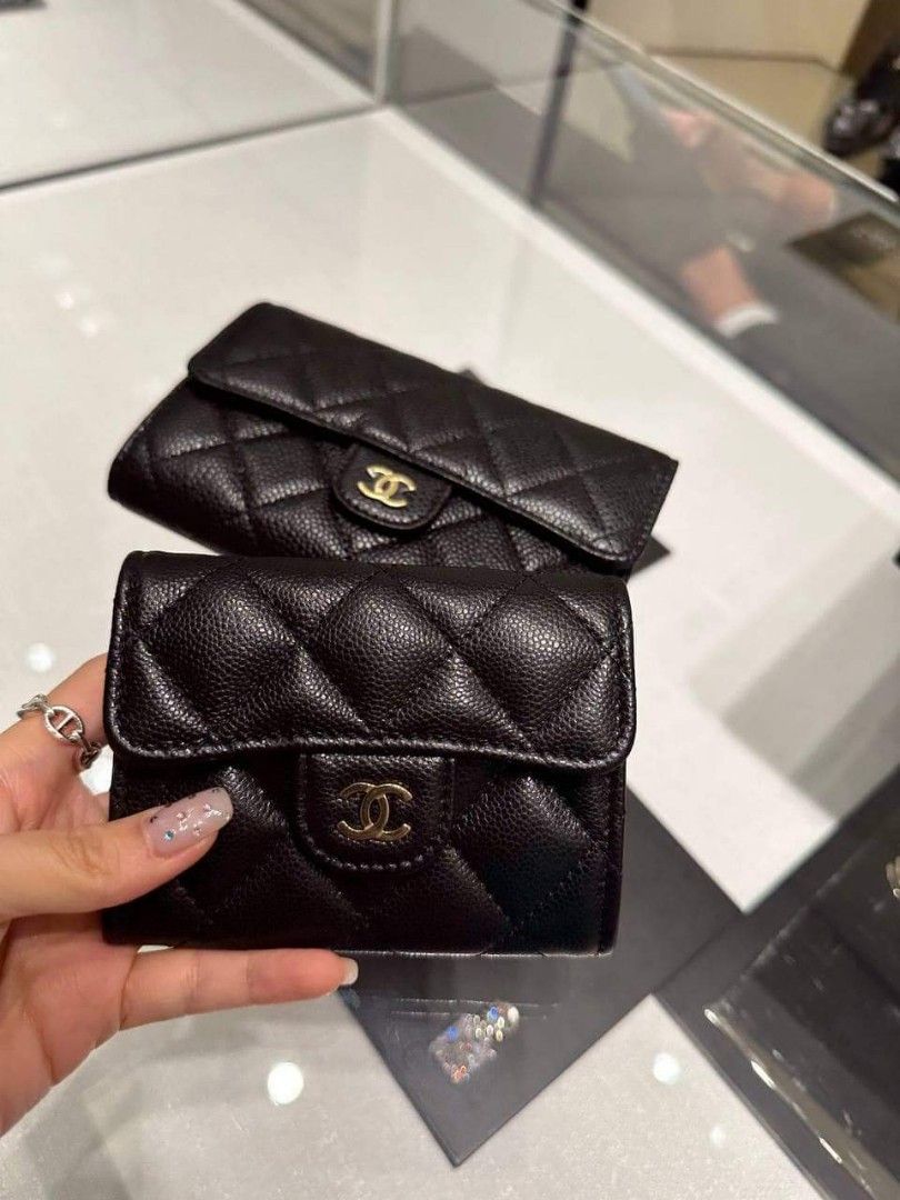 Chanel Card Holder, Luxury, Bags & Wallets on Carousell