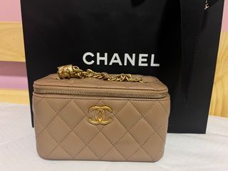 Affordable chanel beige vanity For Sale, Bags & Wallets