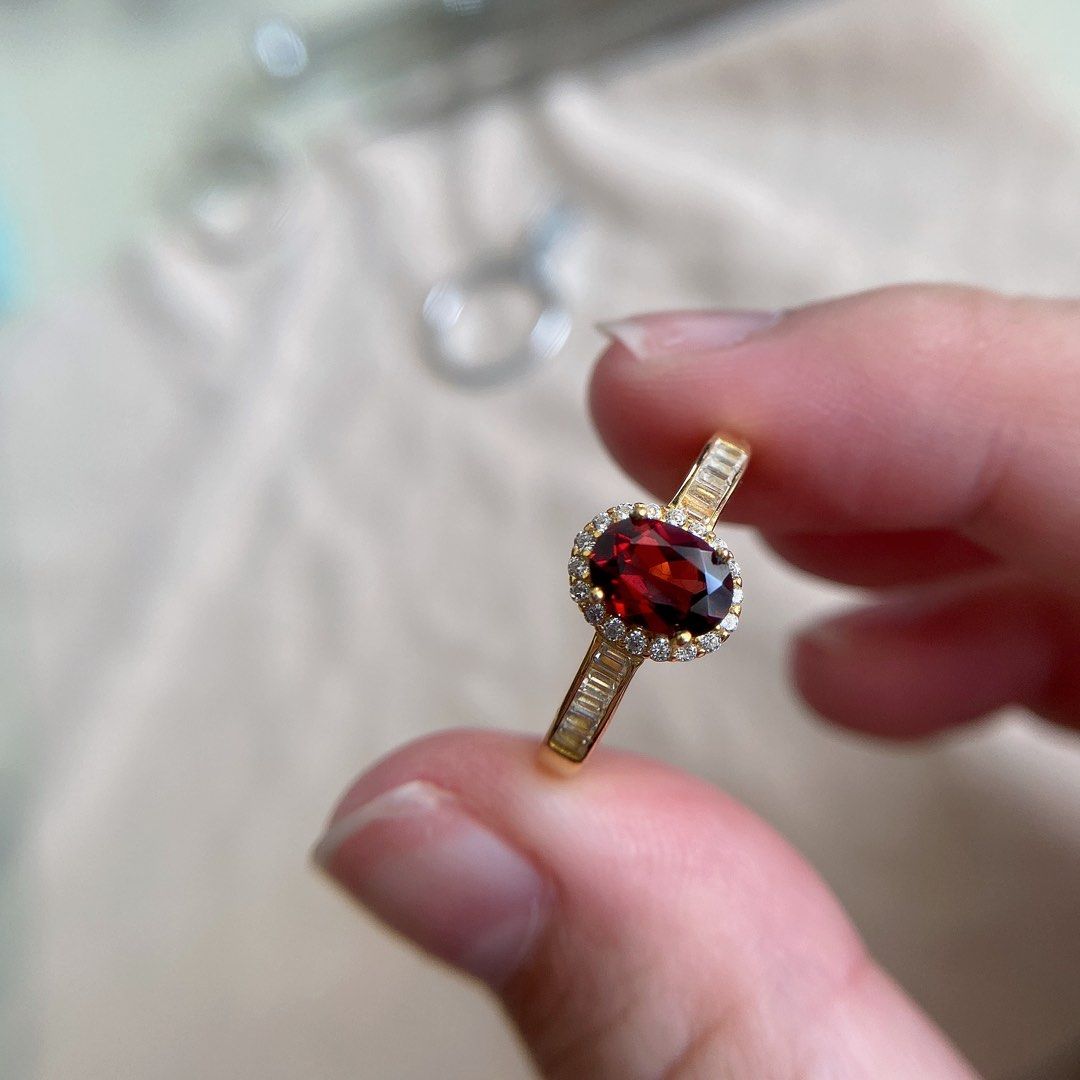 Garnet jewelry sale for sale