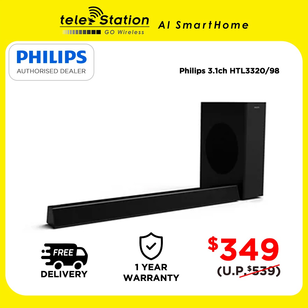 Philips 3.1 soundbar speaker shop