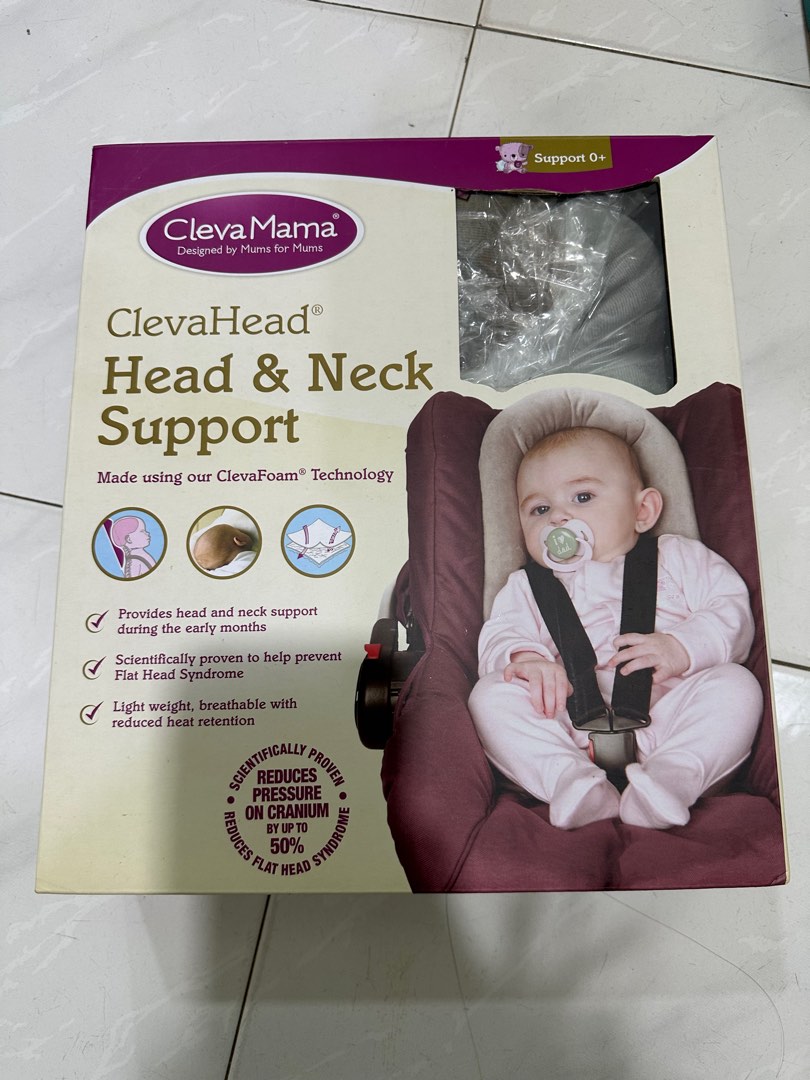 CLEVAMAMA Clevafoam Head Neck Support for newborn Babies Kids
