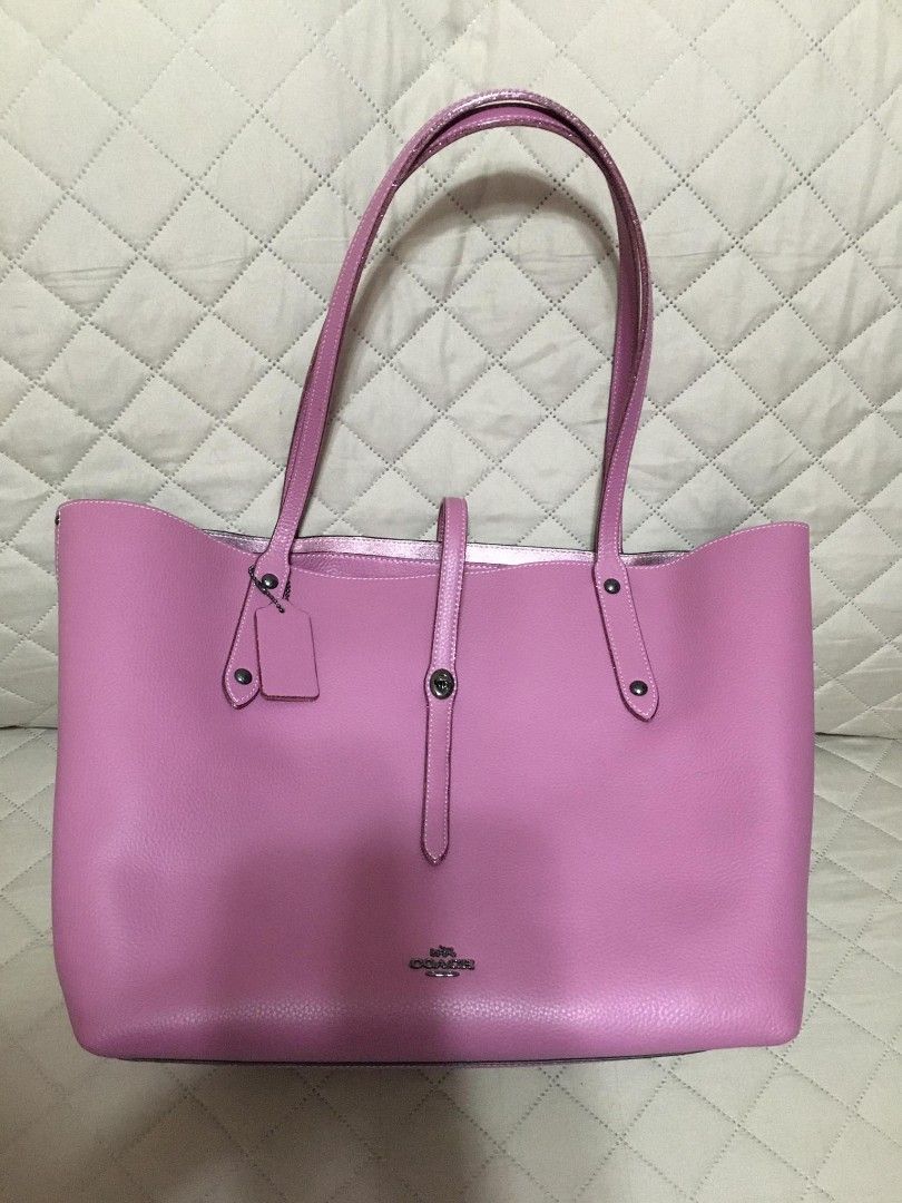 Coach Market Tote Bag Luxury Bags Wallets on Carousell