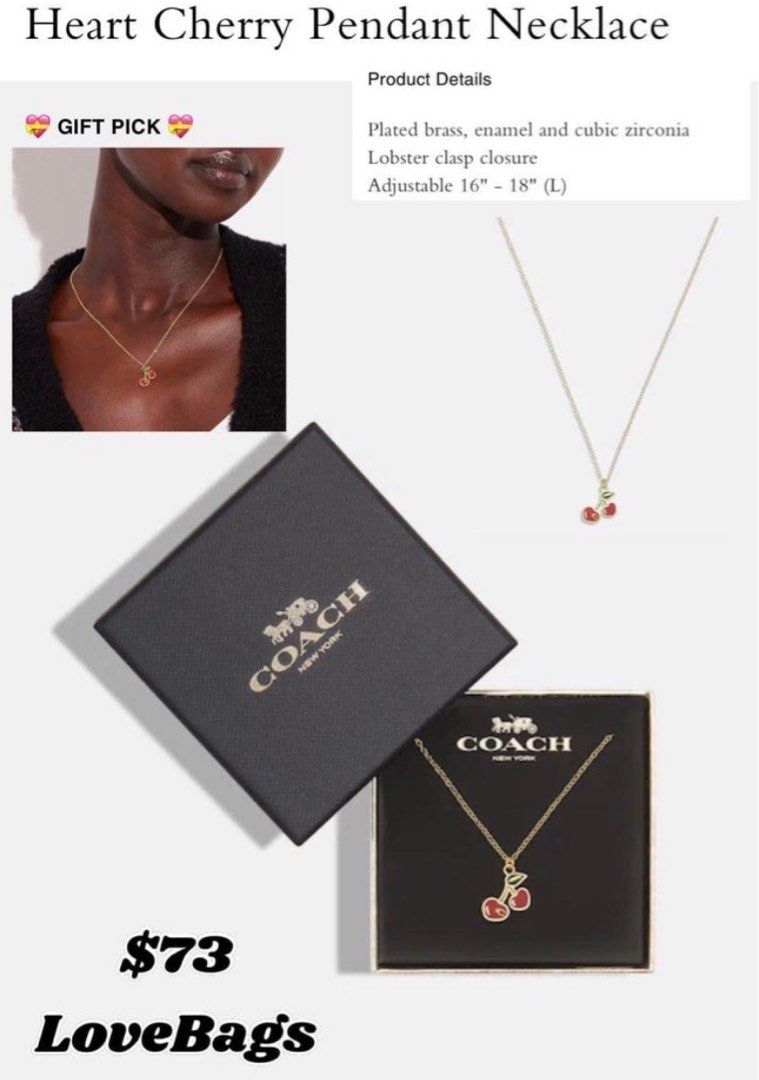 Coach necklace