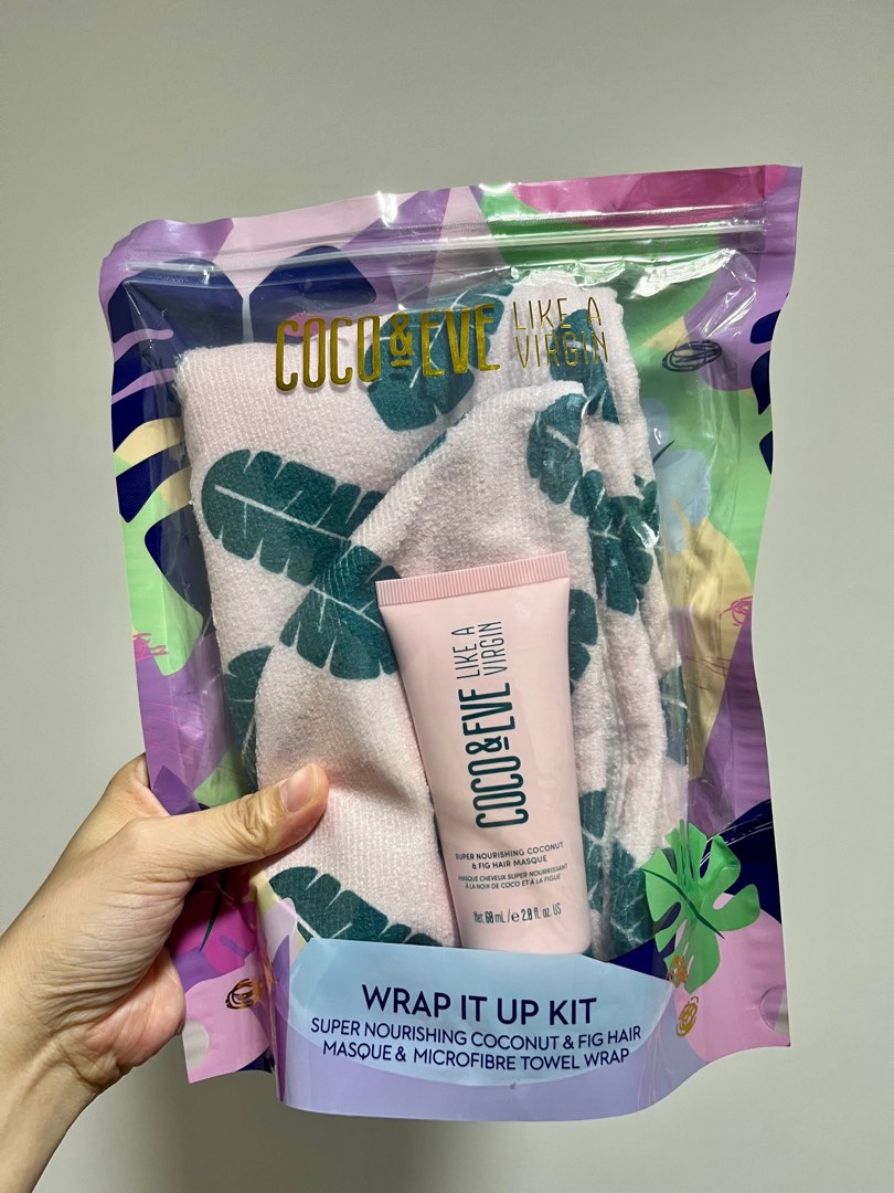 Coco and Eve Like a Virgin Hair Masque Wrap it Up Kit, Beauty