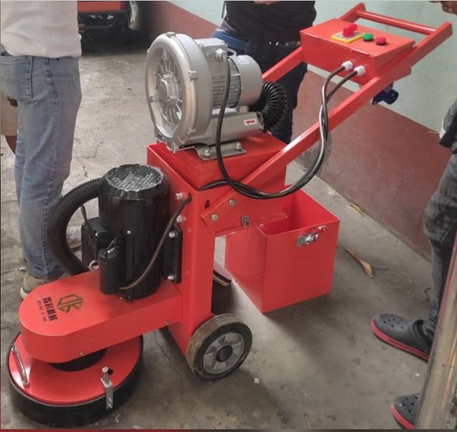 CONCRETE GRINDER FLOOR GRINDING MACHINE (Category: Construction Tools & Equipment) located in Caloocan City. Submitted by 09051674995 (Listing ID 1256917726, Image 2). Description: Weight 130 KGS 286 LBS Voltage 380 V 380 V Power 3 KW 4 HP Leveling Depth 1-3 mm 0.25-0.76 in Cleaning Path 380 mm 96.4 in Dust Collection Power 0.75 KW 1 HP Dust Collection Capacity 17 L 3.74 Gal Dust Collection Power 0.75 KW 1 HP Production 3-5 m 2 /min Warranty 6 mo