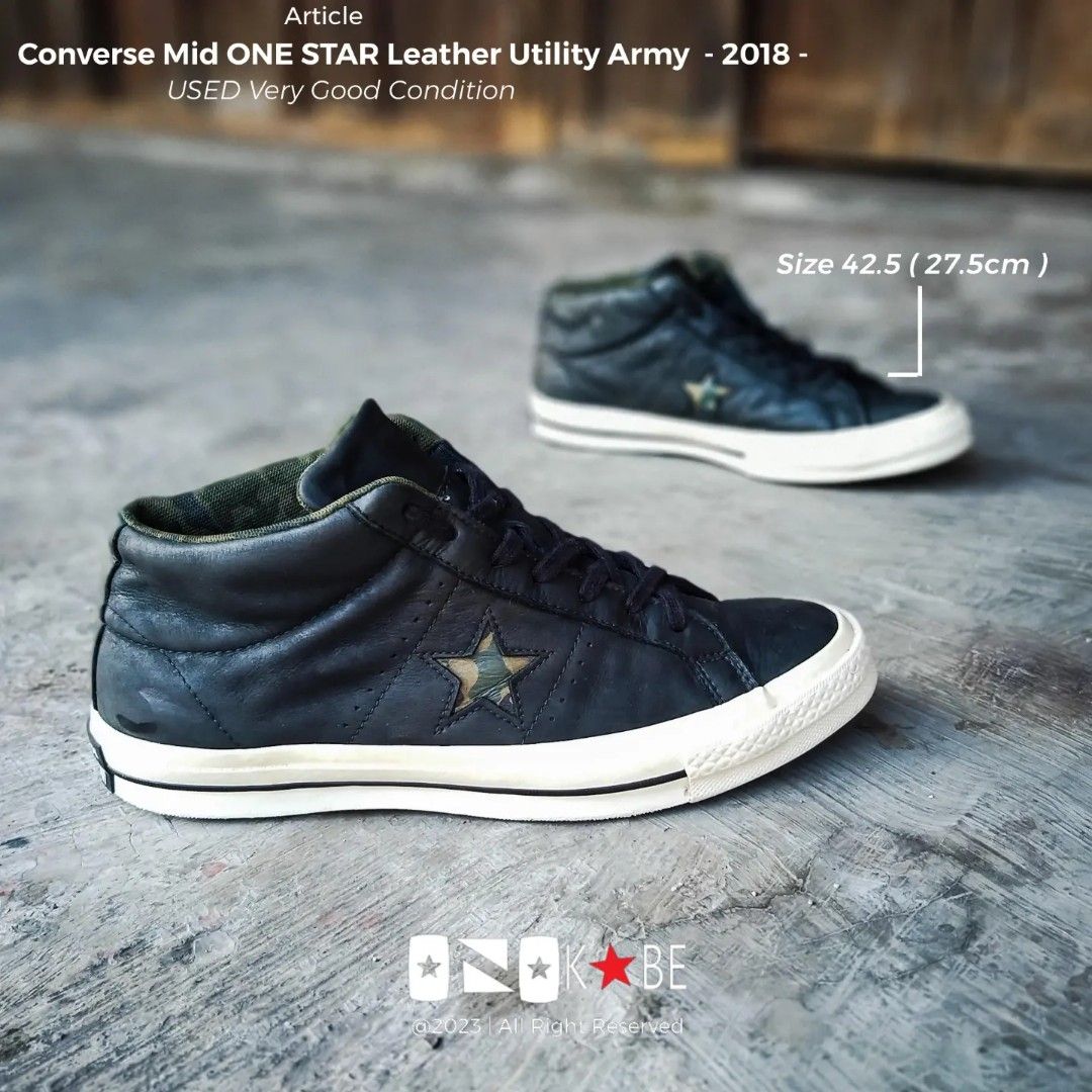Converse one star deals nubuck utility camo