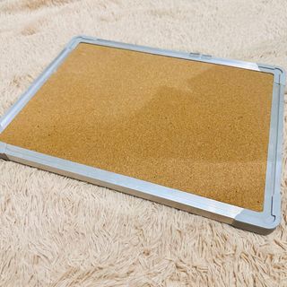 Cork board 12x16 inches aluminum frame