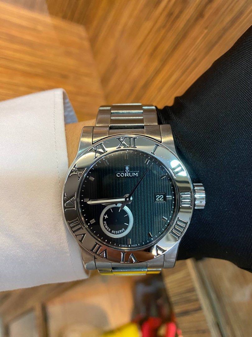 CORUM ROMULUS POWER RESERVE 42MM AUTOMATIC YEAR 2012 WATCH