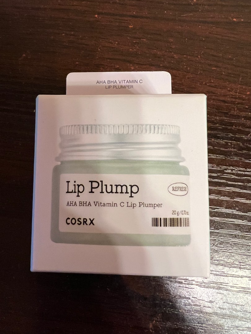 Cosrx aha bha lip plump, 美容＆化妝品, 健康及美容 皮膚護理, 面部 面部護理 Carousell