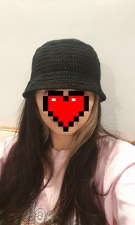 Crochet Plain Bucket Hat
