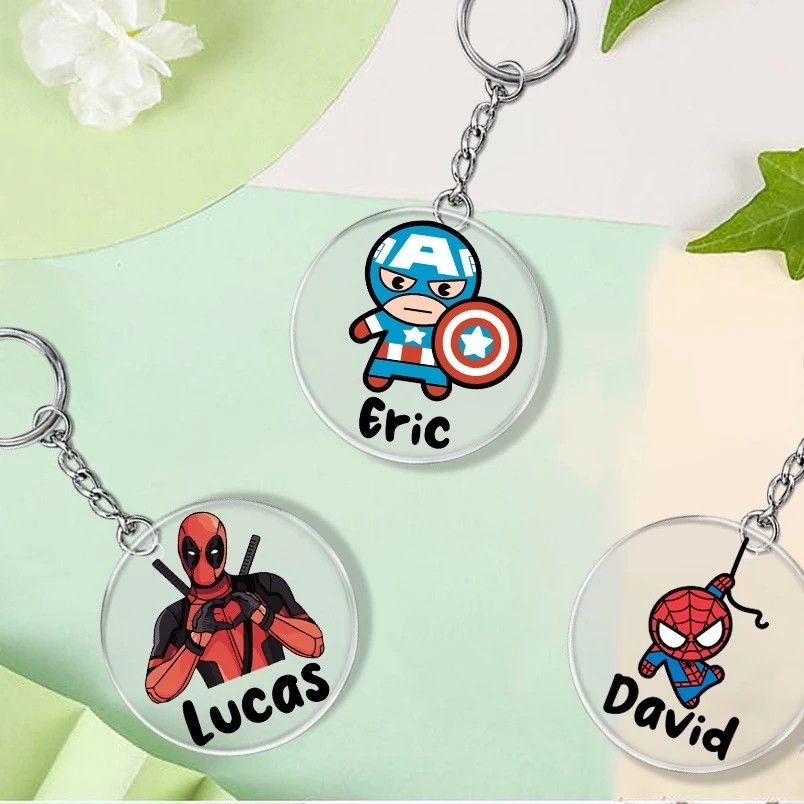 SPIDER-MAN No Way Home Acrylic key chain 3 sets limited SPIDERMAN