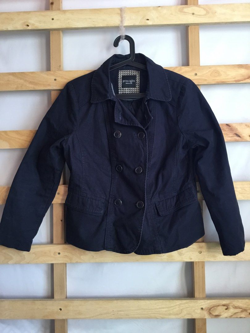 Debenhams navy jacket 2025