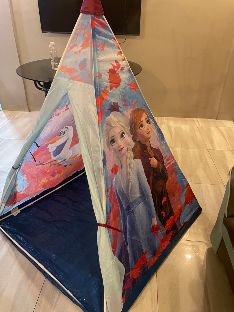 Disney Frozen Teepee Tent Hobbies Toys Toys Games on Carousell