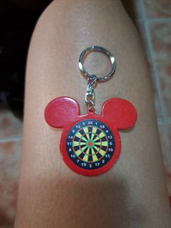 Disney Mickey Dart Board Key Holder Vintage