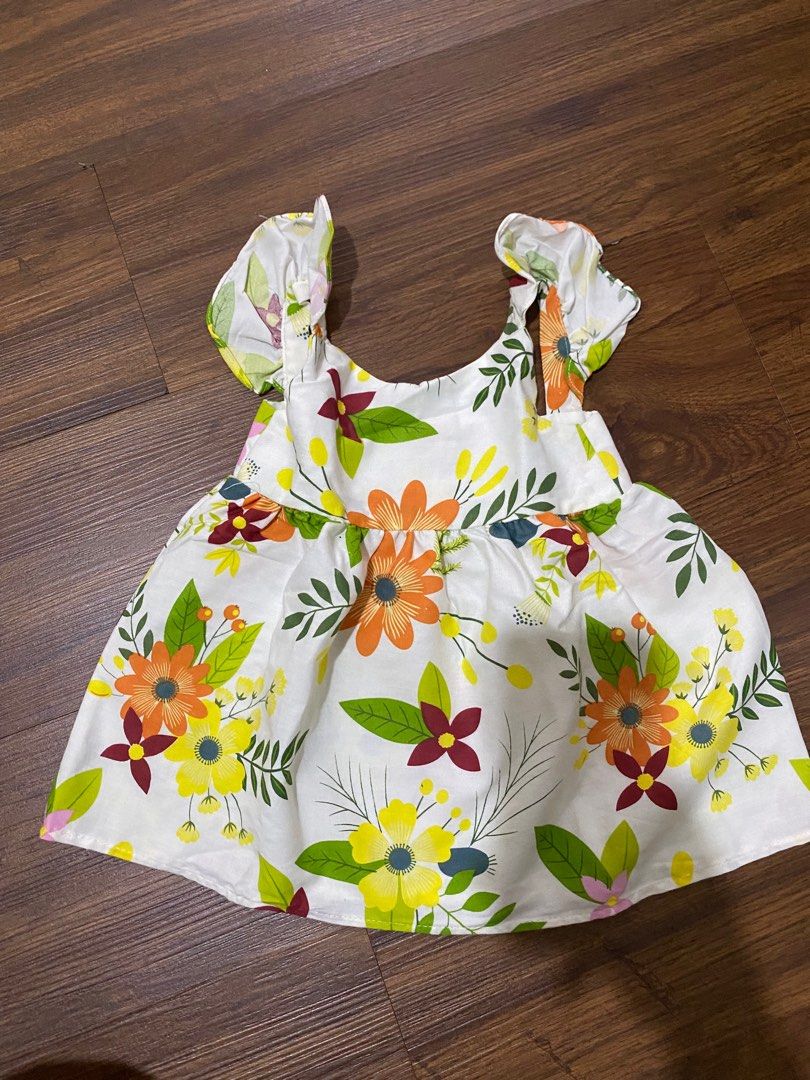 Dress baby girl floral, Bayi Anak, Baju Bayi di Carousell