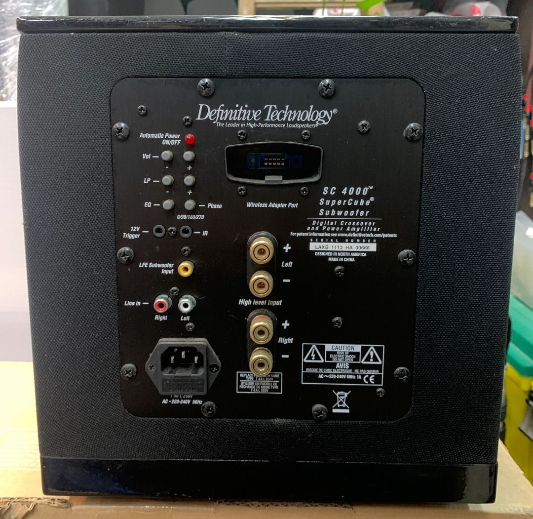 Sc4000 subwoofer store