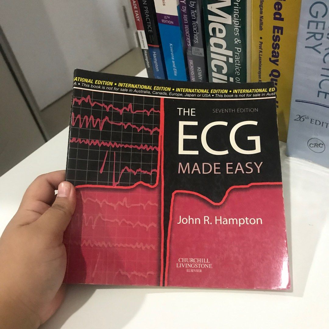 ECG MADE EASY 7th Edition, Hobbies & Toys, Books & Magazines, Textbooks