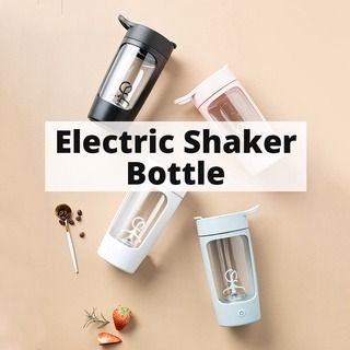 ZonGym 1 Electric Protein Shaker Bottle, 24 oz USB Rechargeable Blender  Bottles, Shaker Bottles for Protein Mixes with BPA Free, Juicer