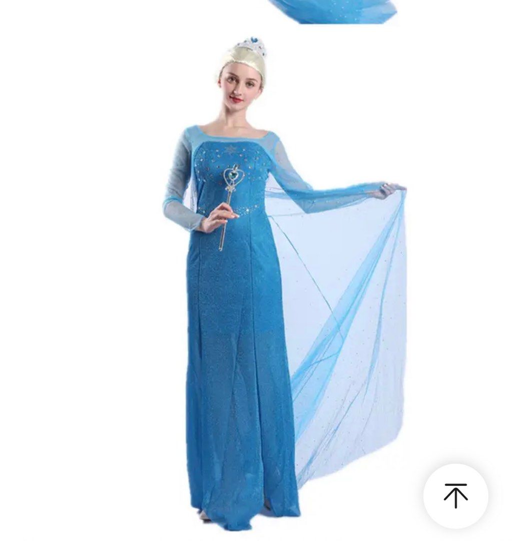 Elsa Frozen Costume - size L/XL