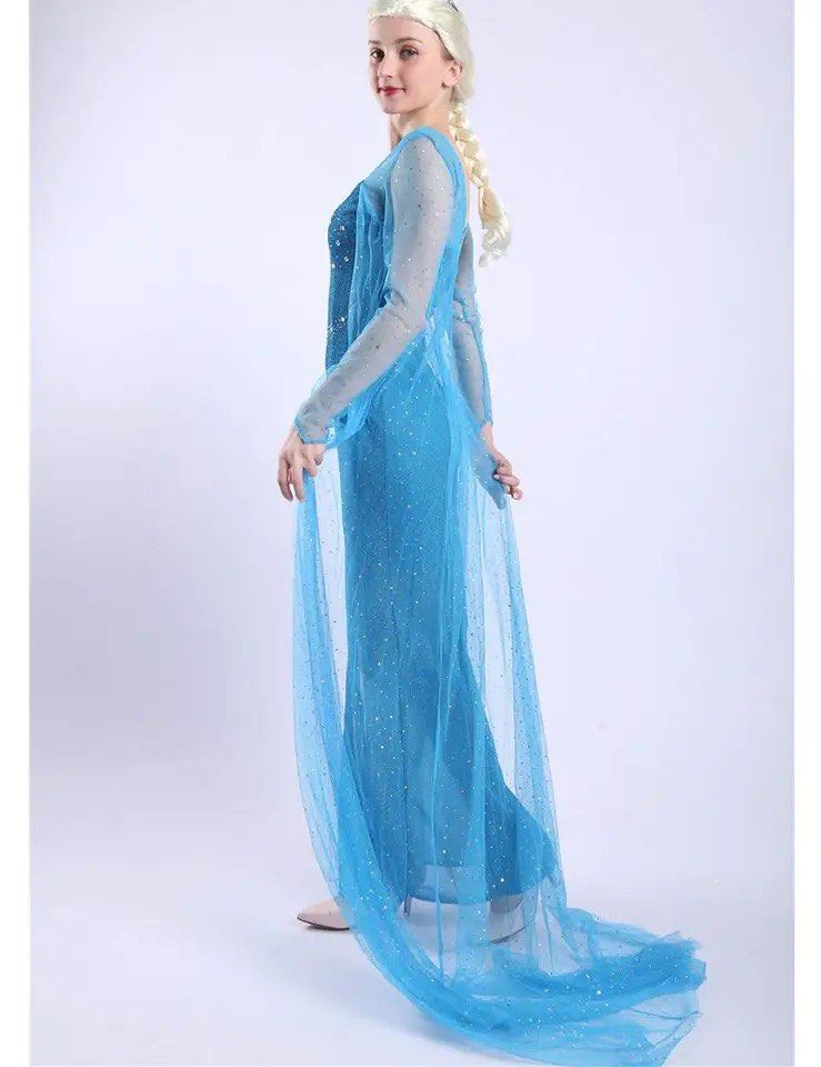 Elsa Frozen Costume - size L/XL