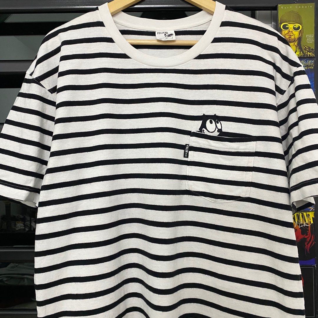 Felix the cat striped shirt hotsell