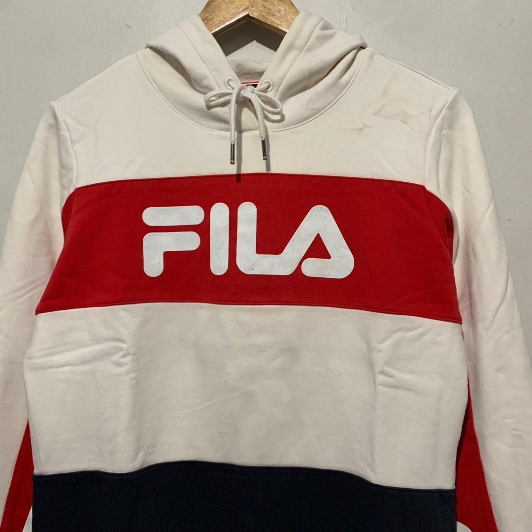 Fila tri cheap color hoodie
