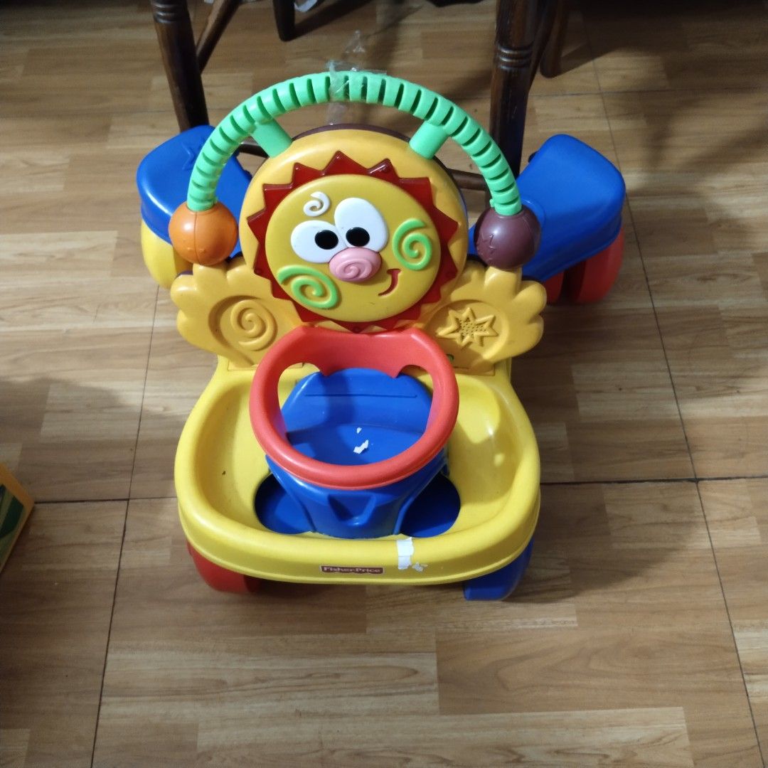 Fisher price push walker (Category: Infant Playtime) located in Cavite. Submitted by dimple082 (Listing ID 1257006508, Image 2). Description: good condition.