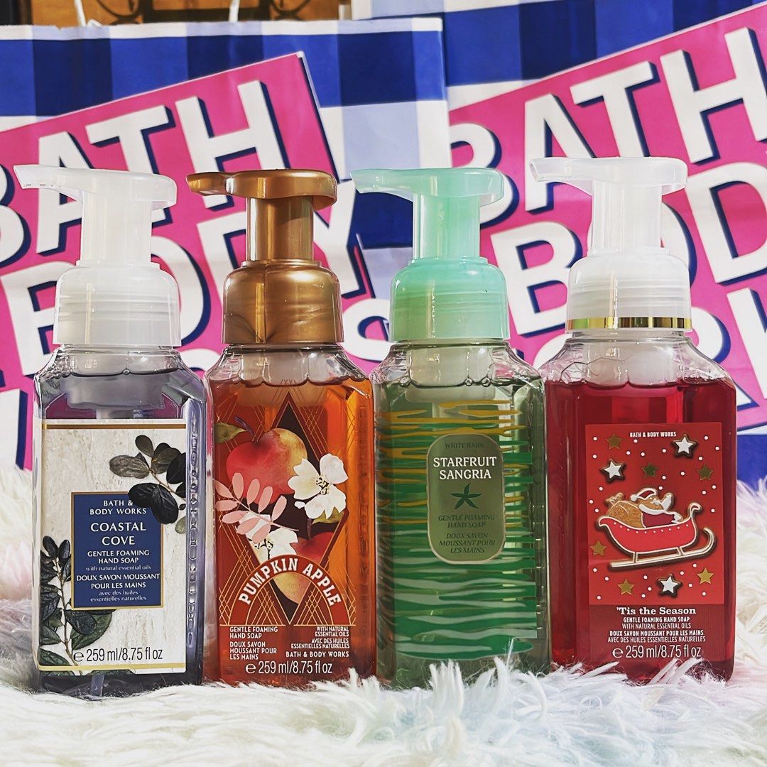 foaming bath and body works hand soap