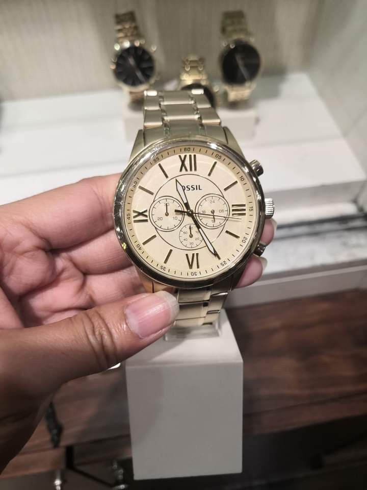 Fossil flynn best sale gold