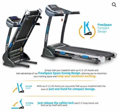 Freeform cardio hot sale f40 treadmill