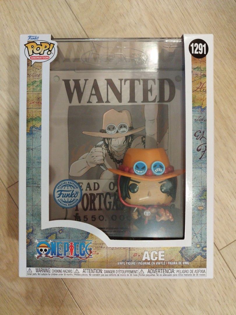Funko Pop - Animation One Piece Ace comic cover, Hobbies & Toys, Toys &  Games on Carousell