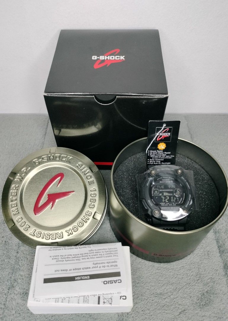 G Shock GW 7900B 1ER SOLAR ATOMIC RESCUE EURO SET