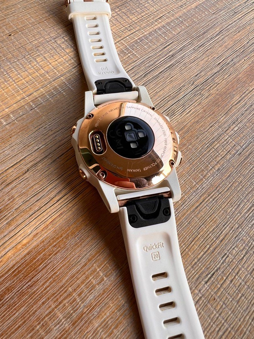 Garmin fenix 5s plus rose gold deals