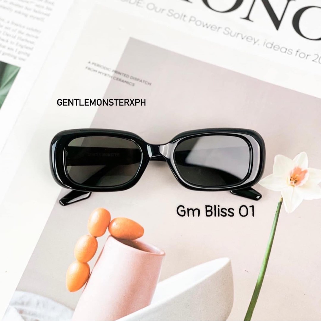 Gentle Monster Bliss 01 Sunglass with Box Set, Men's Fashion
