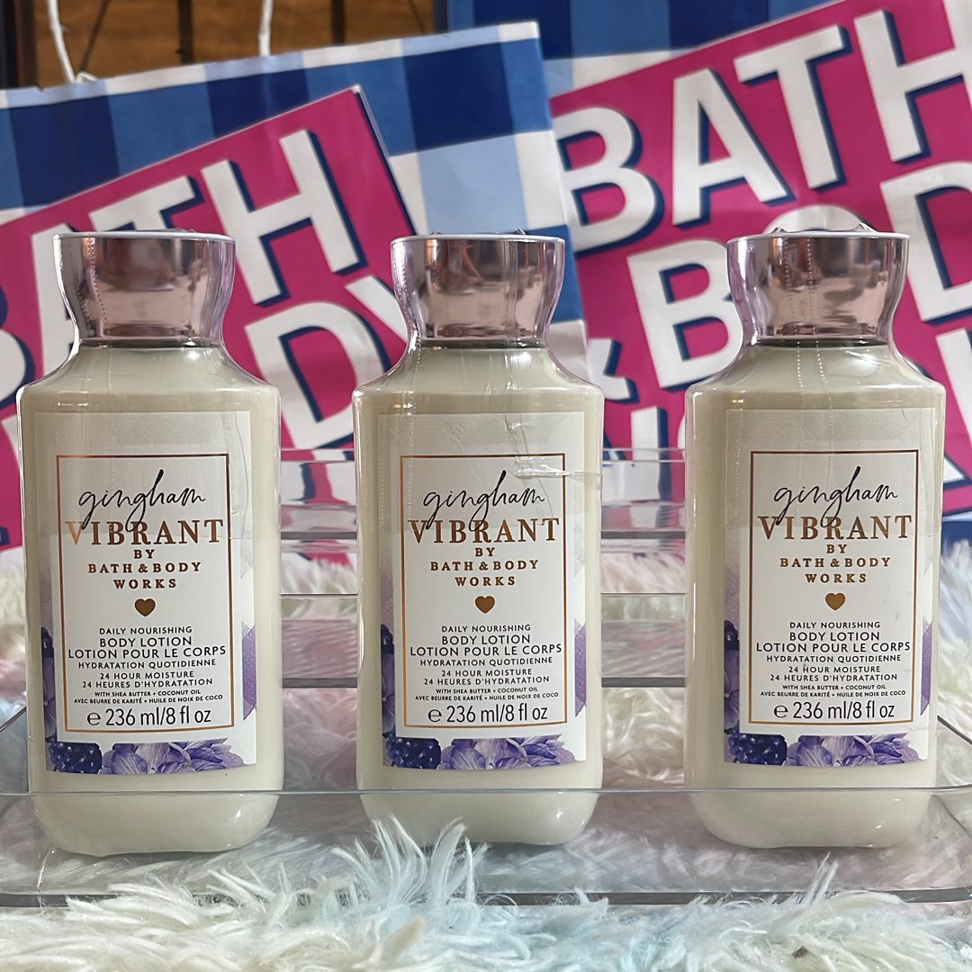 Gingham Vibrant Lotion by Bath and Body Works, Beauty & Personal Care